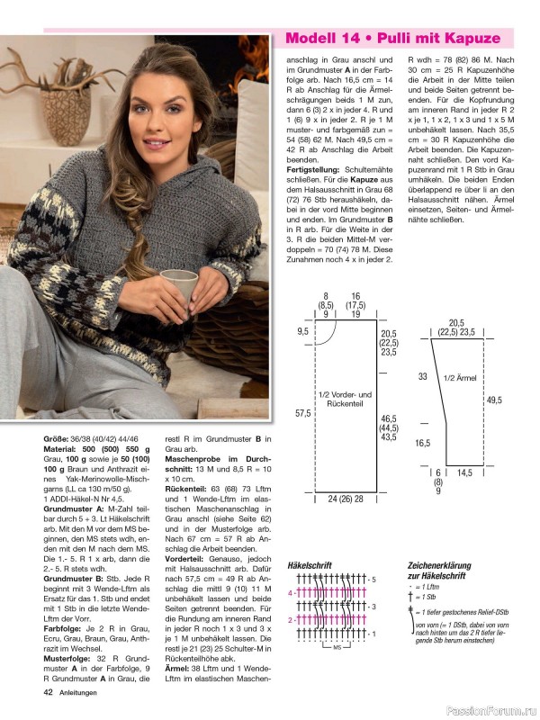 Вязаные модели в журнале «Maschentrends №3 2024»