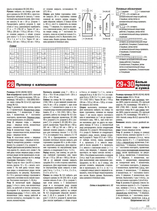 Вязаные модели в журнале «Сабрина №12 2024»