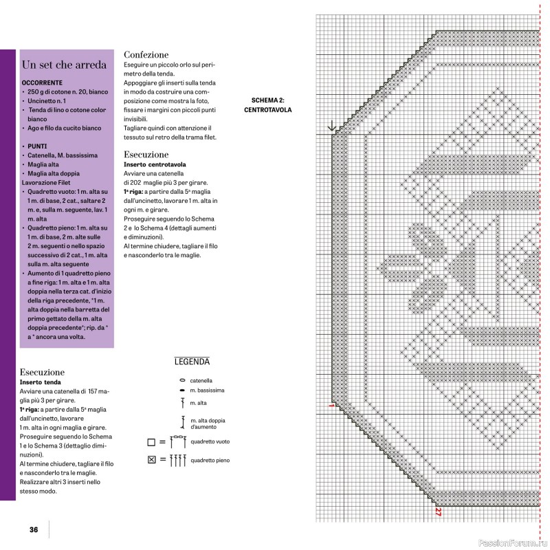 Вязаные проекты в журнале «Uncinetto Manuale Filet №14 2024»