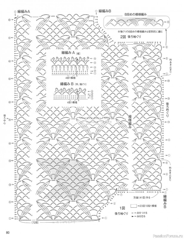 Вязаные модели в журнале «Let's knit series NV80726 2022»