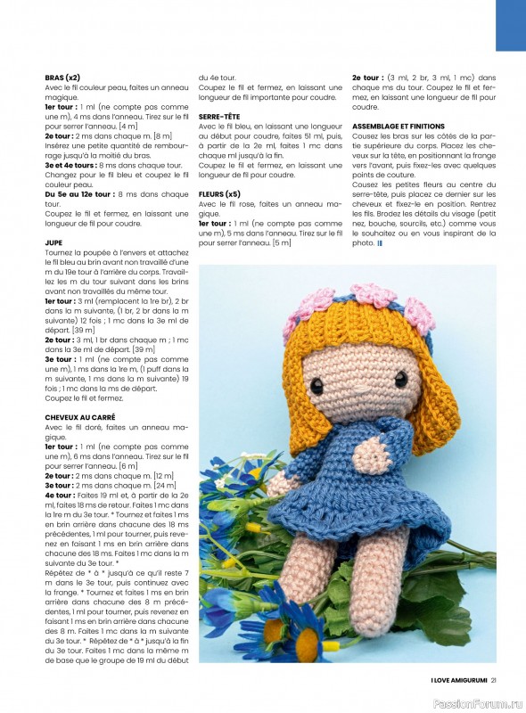 Вязаные проекты крючком в журнале «I Love Amigurumi №3 2025»