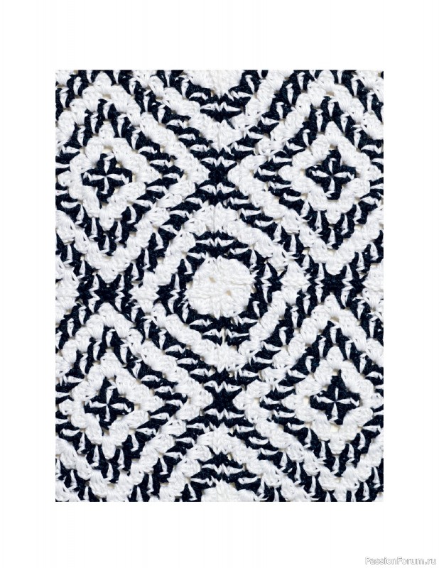 Вязаные проекты в книге «Crochet Squares»