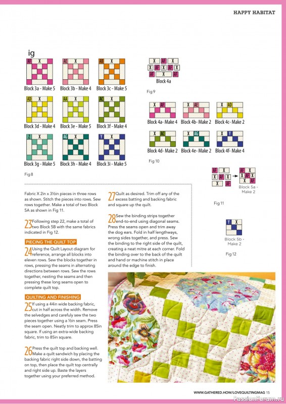 Коллекция проектов для рукодельниц в журнале «Love Patchwork & Quilting №144 2024»