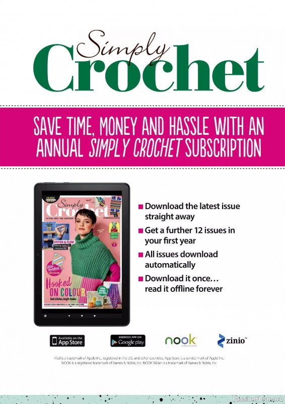 Вязаные проекты крючком в журнале «Simply Crochet №161 2025»