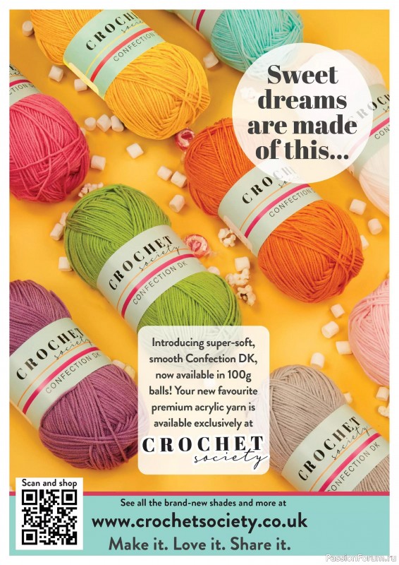 Вязаные проекты крючком в журнале «Crochet Now №114 2024»