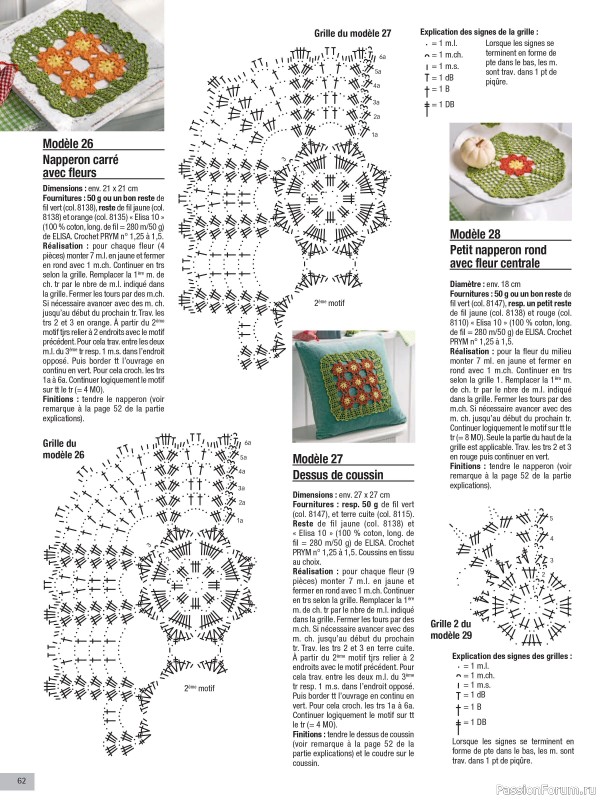 Вязаные проекты крючком в журнале «Le Monde du Crochet №33 2023»