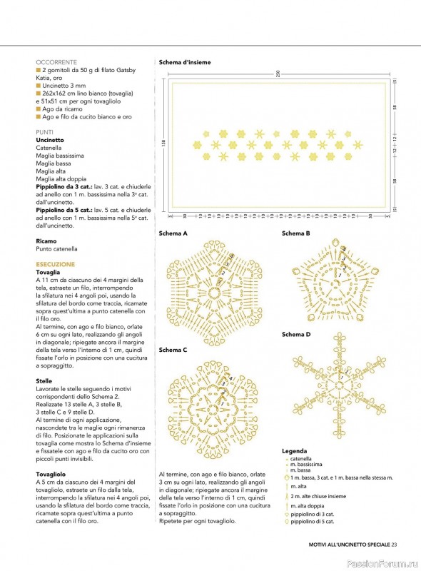 Вязаные проекты крючком в журнале «Tutto Uncinetto Speciale №7 2022»