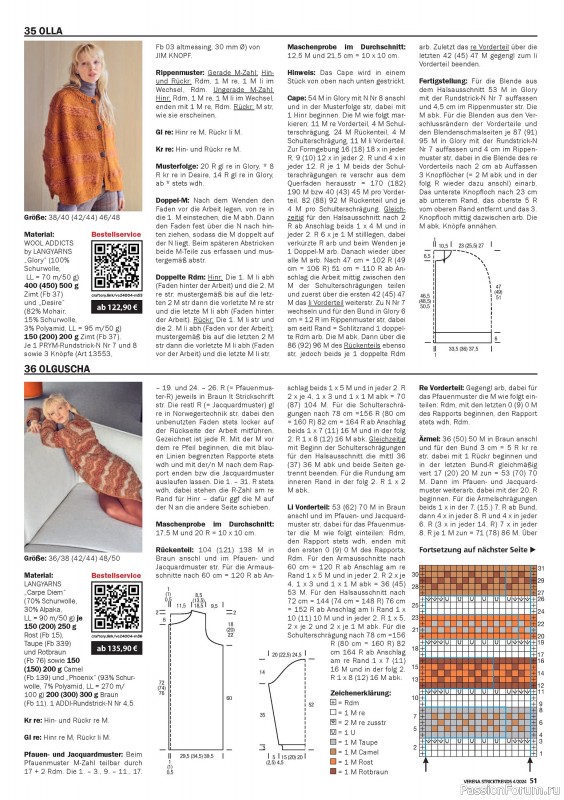 Вязаные модели в журнале «Verena Stricktrends №4 2024»