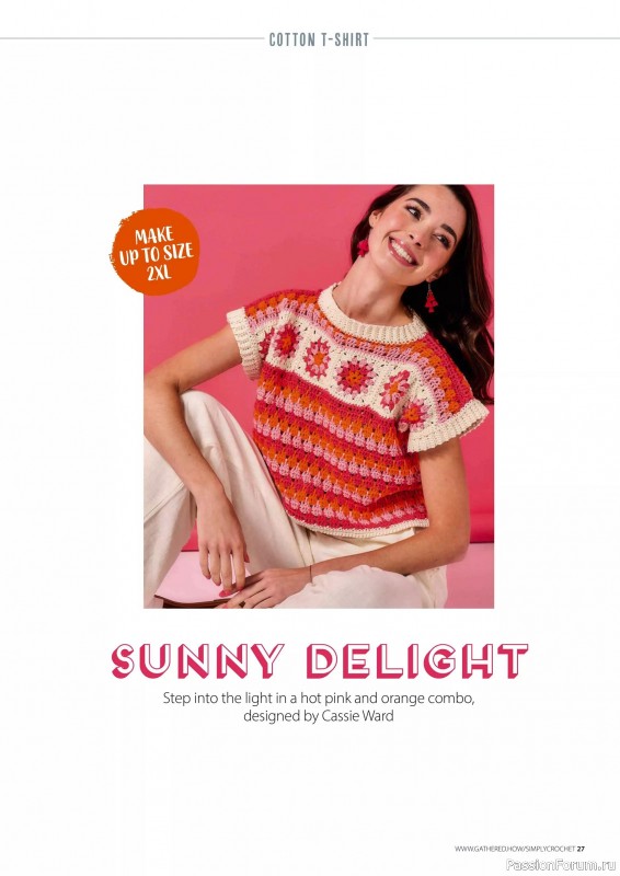 Вязаные проекты крючком в журнале «Simply Crochet №164 2025»