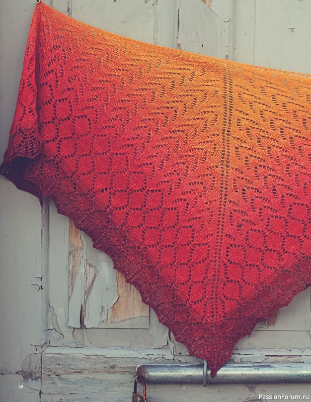 Вязаные проекты в книге «Ombre Knits»