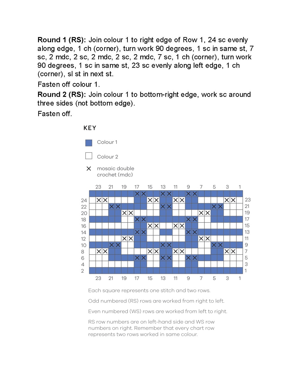 Коллекция проектов крючком в книге «100 Crochet Tiles»