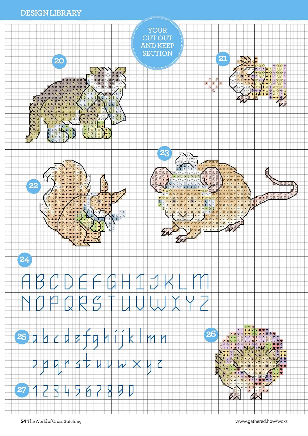 Для любителей вышивания крестом журнал "The World of Cross Stitching" №315 2021