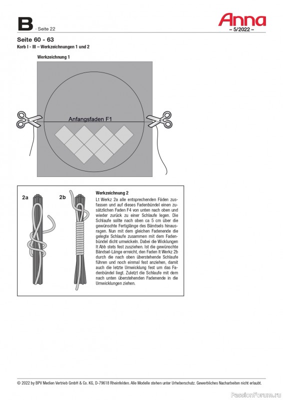 Коллекция проектов для рукодельниц в журнале «Anna №5 2022 Germany»