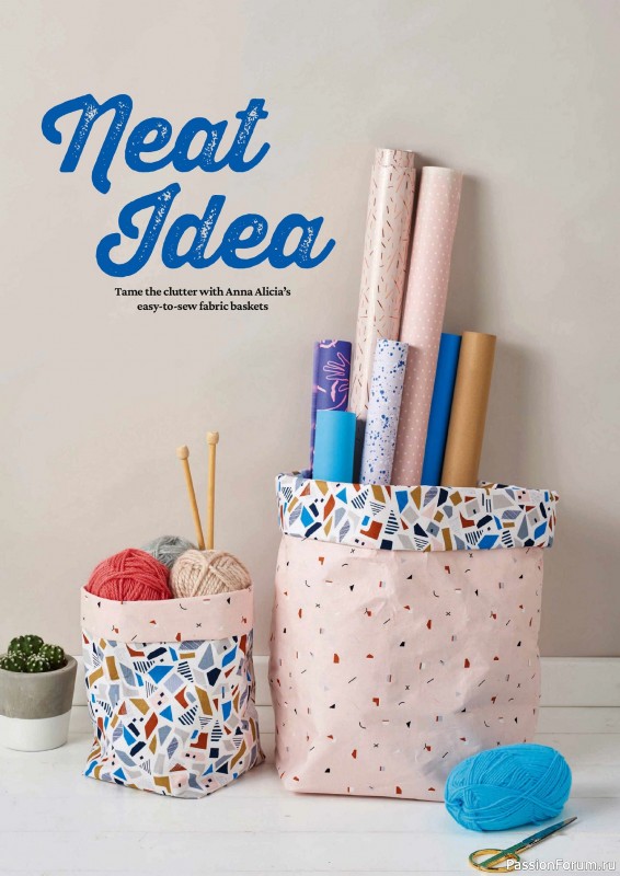 Коллекция проектов для рукодельниц в журнале «Mollie Makes - Simple Sewing 2025»
