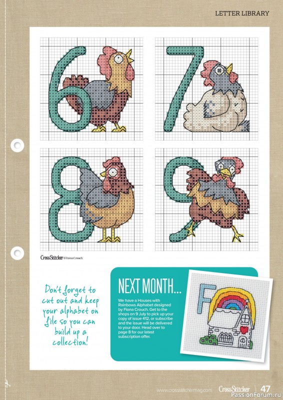 Коллекция вышивки в журнале «CrossStitcher №411 2024»