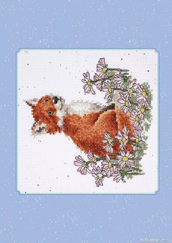 Коллекция вышивки в журнале «The World of Cross Stitching №339 2023»