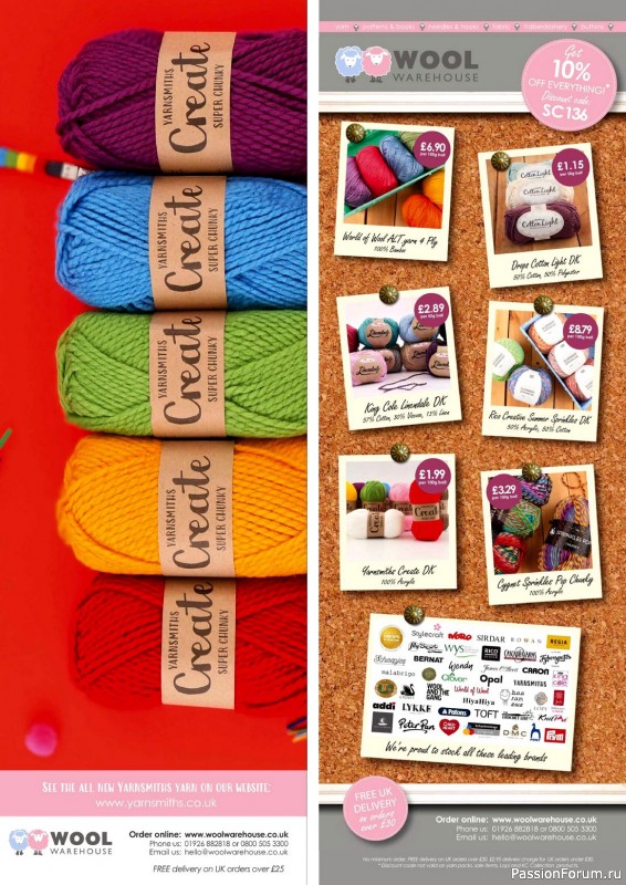 Вязаные проекты крючком в журнале «Simply Crochet №136 2023»