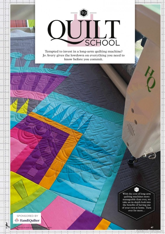 Коллекция проектов для рукодельниц в журнале «Todays Quilter №127 2025»