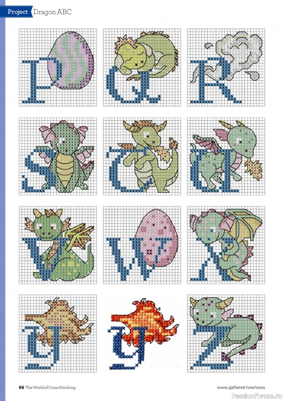 Коллекция вышивки в журнале «The World of Cross Stitching - August 2024»