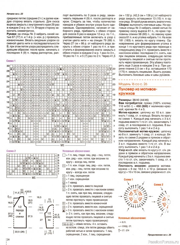 Вязаные модели спицами в журнале «Сабрина. Спецвыпуск №4 2022»