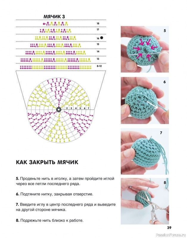 Вязаные проекты в книге «Большая книга вязаных игрушек амигуруми»