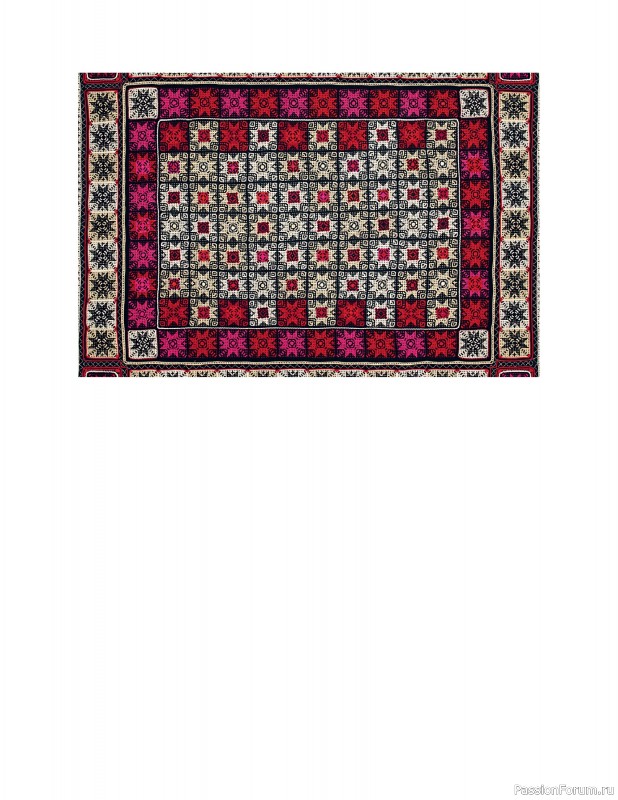 Вязаные проекты в книге «Crochet Squares»
