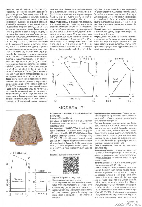 Вязаные проекты в журнале «Classici №26 Lana Grossa 2024»