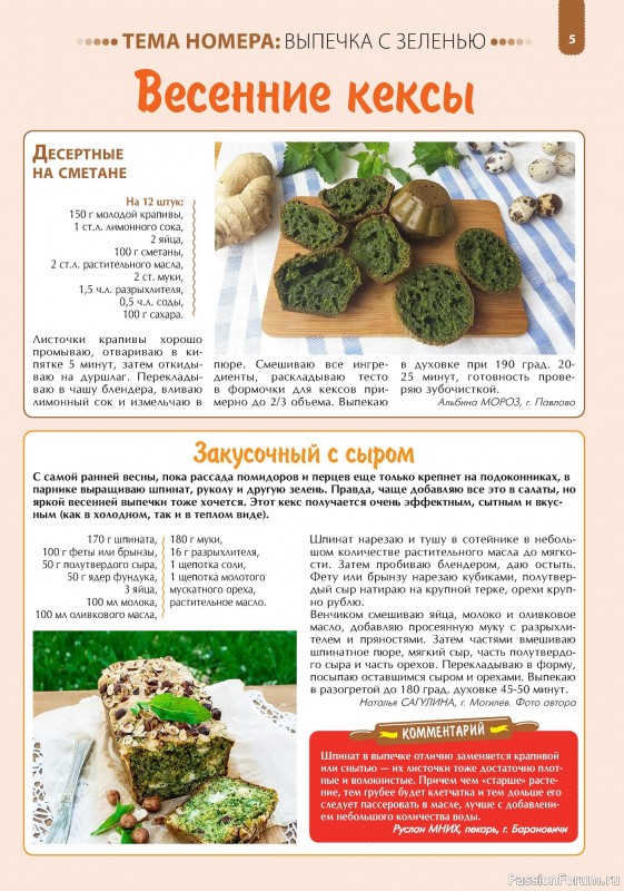 Коллекция кулинарных рецептов в журнале «Наша кухня. Выпечка №3 2024»