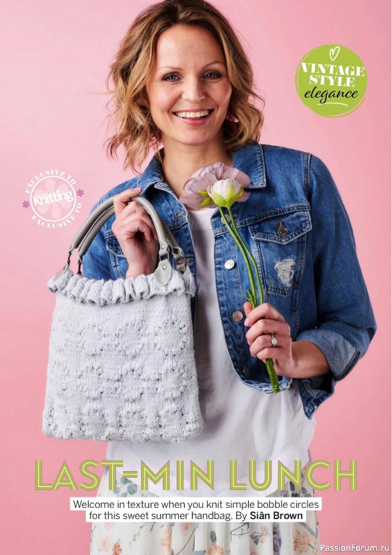 Вязаные модели в журнале «Simply Knitting №223 2022»