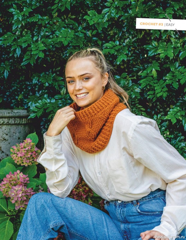 Вязаные проекты крючком в журнале «Homespun Crochet №3 2022»