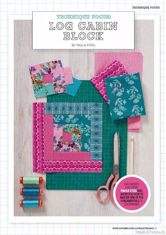 Коллекция проектов для рукодельниц в журнале «Love Patchwork & Quilting №150 2025»