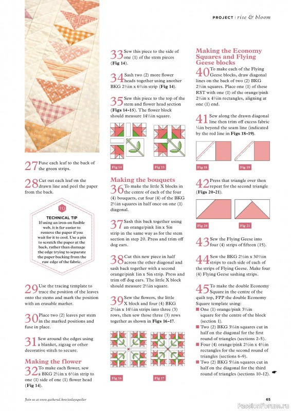 Коллекция проектов для рукодельниц в журнале «Todays Quilter №127 2025»