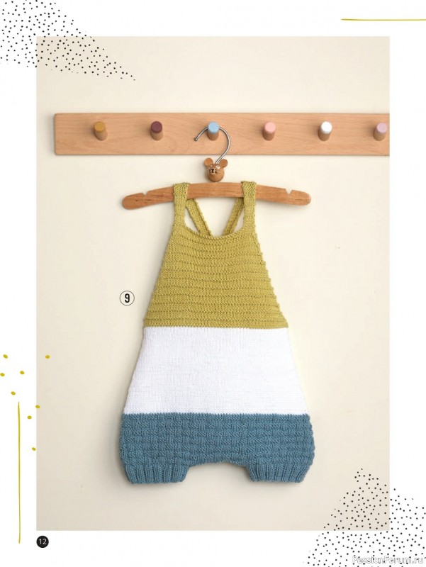 Вязаные модели для детей в журнале «Baby Maschenmode №56 2023»