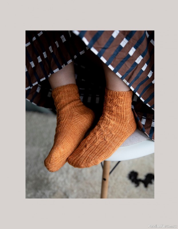 Вязаные проекты в книге «52 Weeks of Socks Vol. II»