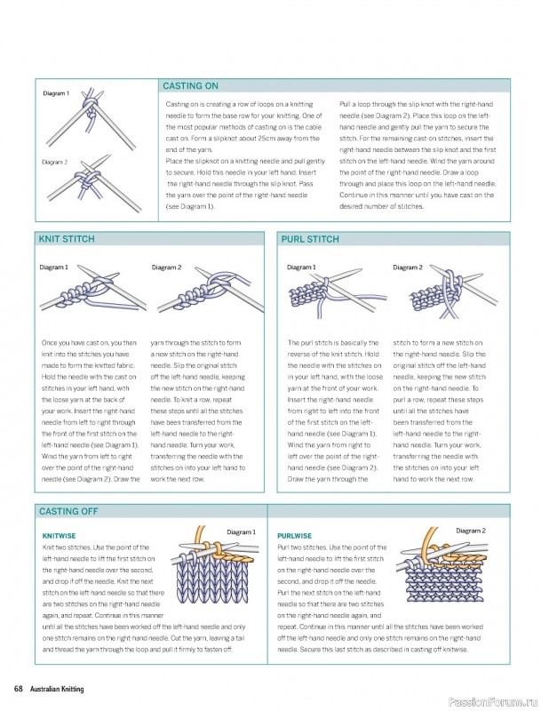 Вязаные проекты в журнале «Australian Knitting Vol.15 №1 2023»