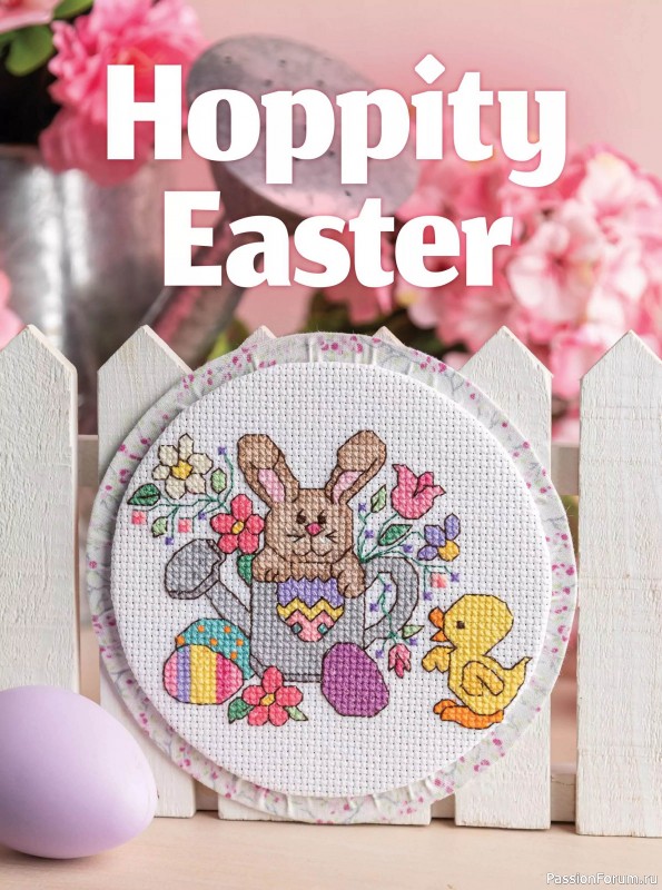 Коллекция вышивки в журнале «Just CrossStitch - Spring 2025»