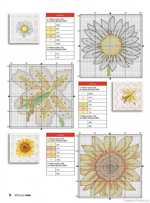 Коллекция вышивки в журнале «Punto Croce Speciale №8 2022»
