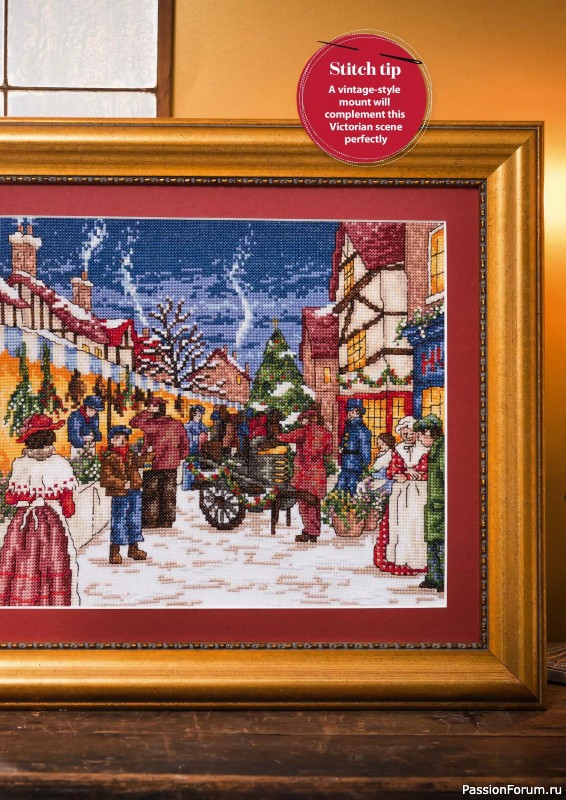 Коллекция вышивки в журнале «Cross Stitch Gold - Christmas 2024»