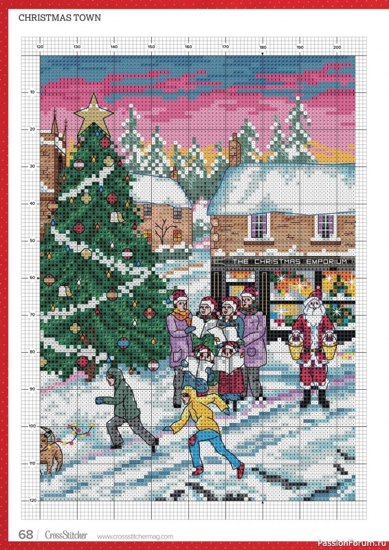 Коллекция вышивки в журнале «CrossStitcher №403 2023»