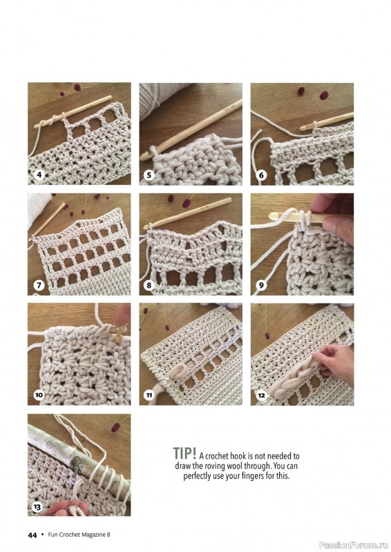 Вязаные проекты крючком в журнале «Fun Crochet Magazine №8 2022»