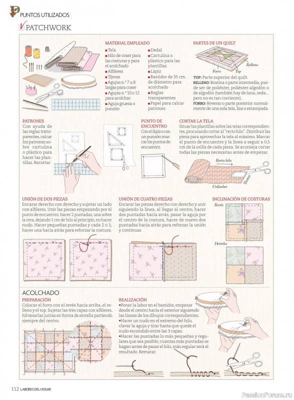 Коллекция проектов для рукодельниц в журнале «Labores del hogar №774 2024»