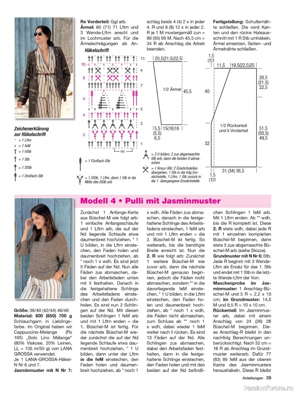 Вязаные модели в журнале «Maschentrends №1 2025»