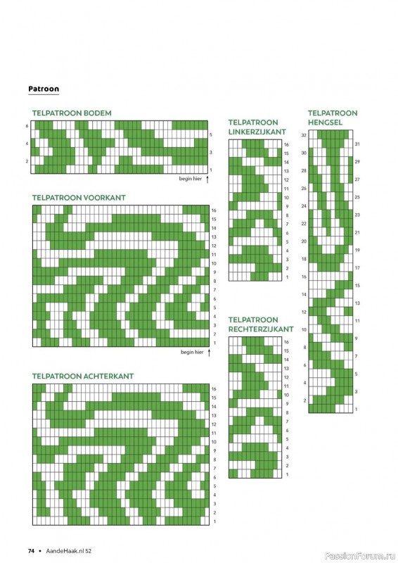 Вязаные проекты крючком в журнале «Aan de Haak №52 2023»