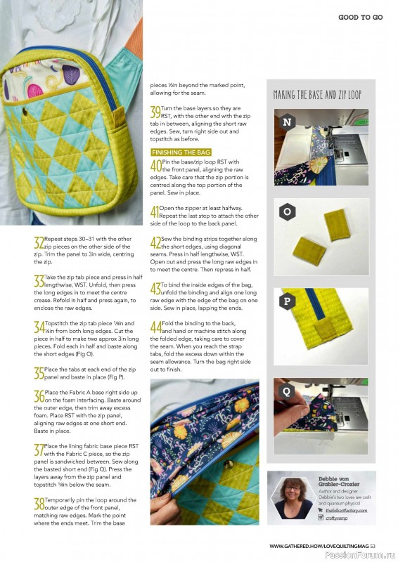 Коллекция проектов для рукодельниц в журнале «Love Patchwork & Quilting №145 2024»
