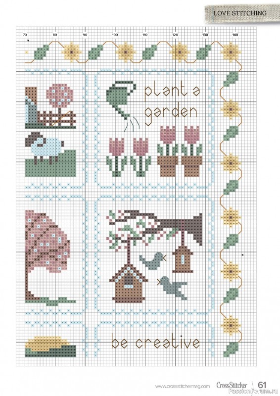 Коллекция вышивки крестиком в журнале «CrossStitcher №381 2022»