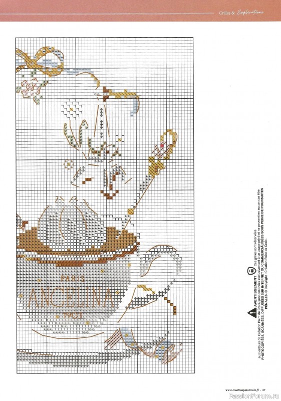 Коллекция вышивки в журнале «Creation Point de Croix №110 2025 Winter»