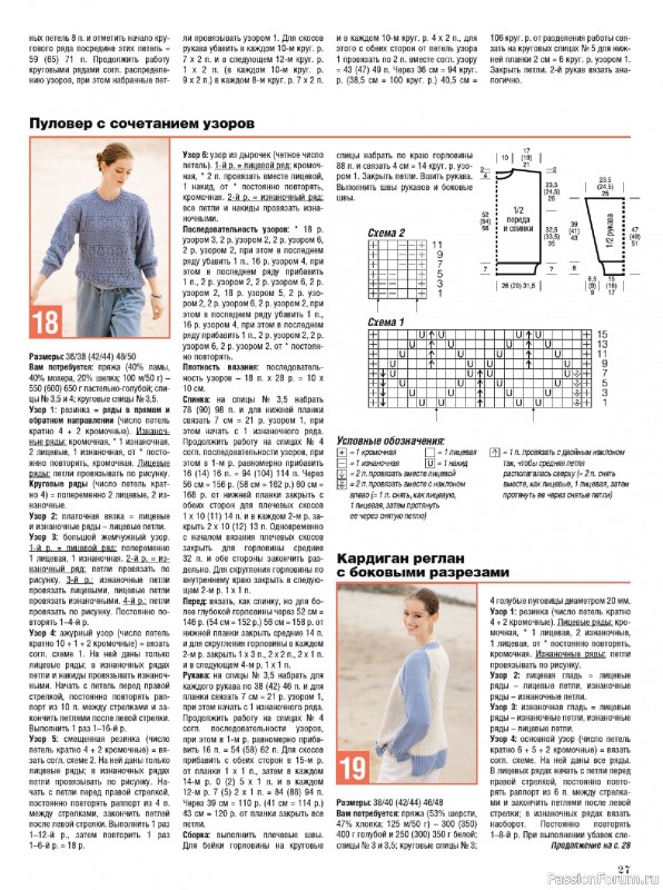 Вязаные модели в журнале «Сабрина №2 2025»