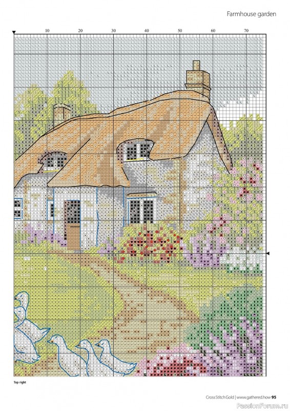 Коллекция вышивки в журнале «Cross Stitch Gold - Scenery Collection 2022»