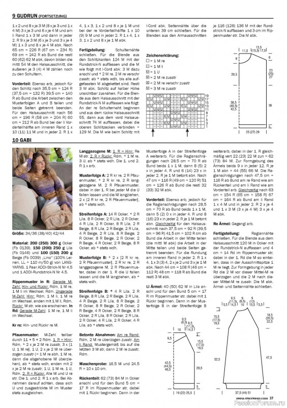 Вязаные модели в журнале «Verena Stricktrends №2 2023»