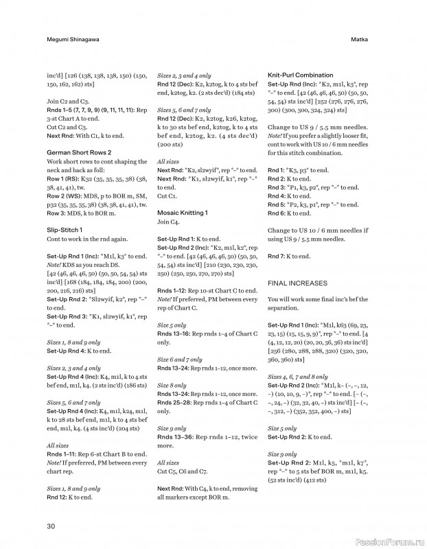 Вязаные проекты в книге «52 Weeks of Scrap Yarn»